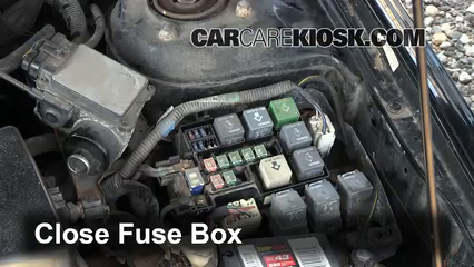Replace a Fuse: 1998-2002 Mazda 626 - 1998 Mazda 626 LX 2.0L 4 Cyl.